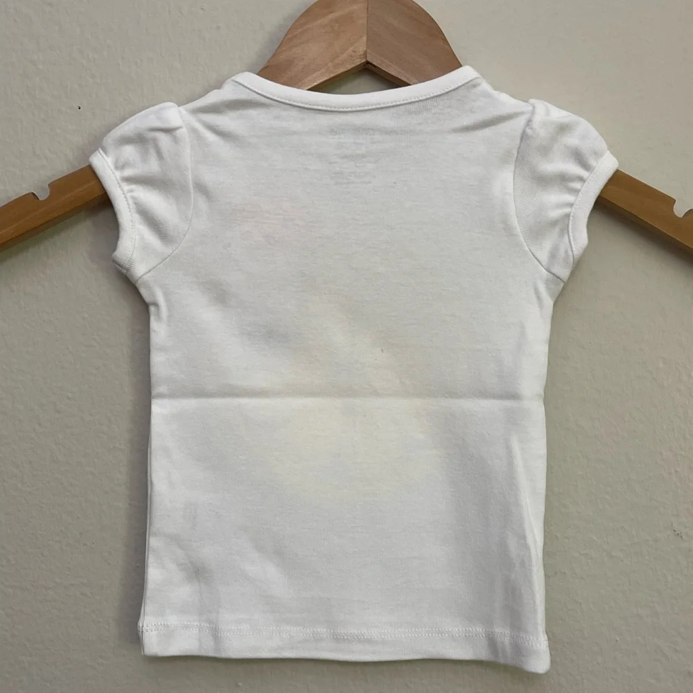 Gymboree Baby Girl White Tee with Yellow Lemon Graphic size 6-12 Months